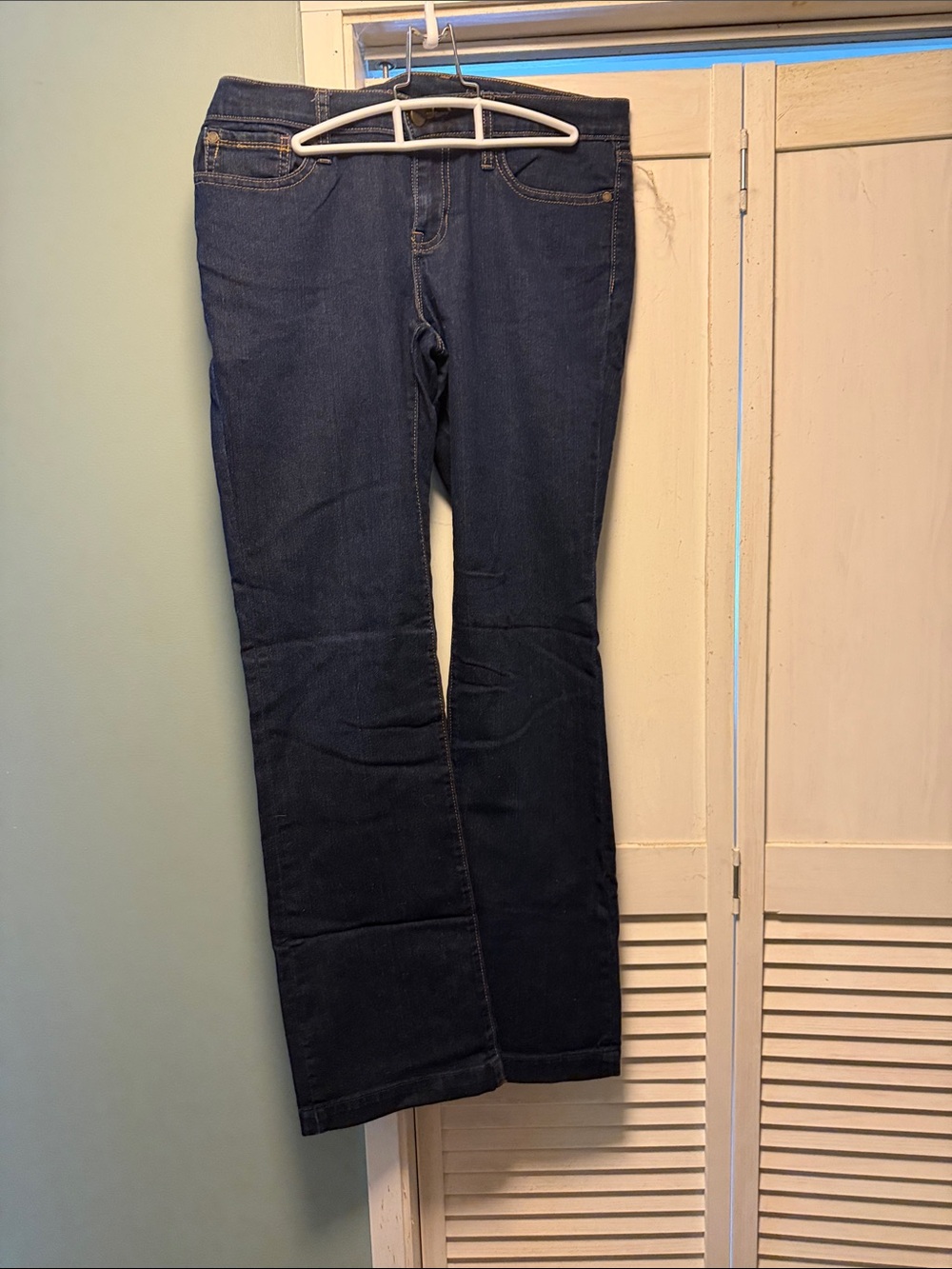 GAP Women's Dark Blue Flare Jeans